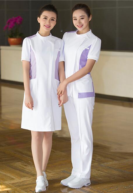 紫色典雅护士服