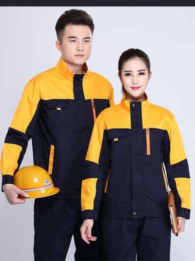 长袖工作服套装汽修维修装饰工衣工程厂服厂家定制劳保服